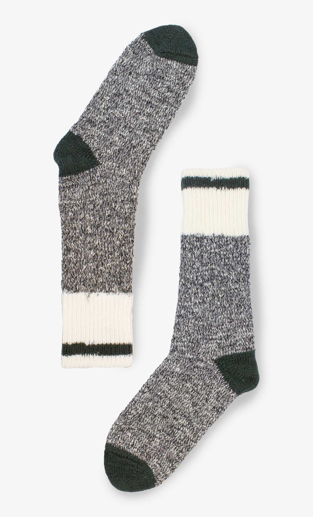 Merino Chalet Socks - Green