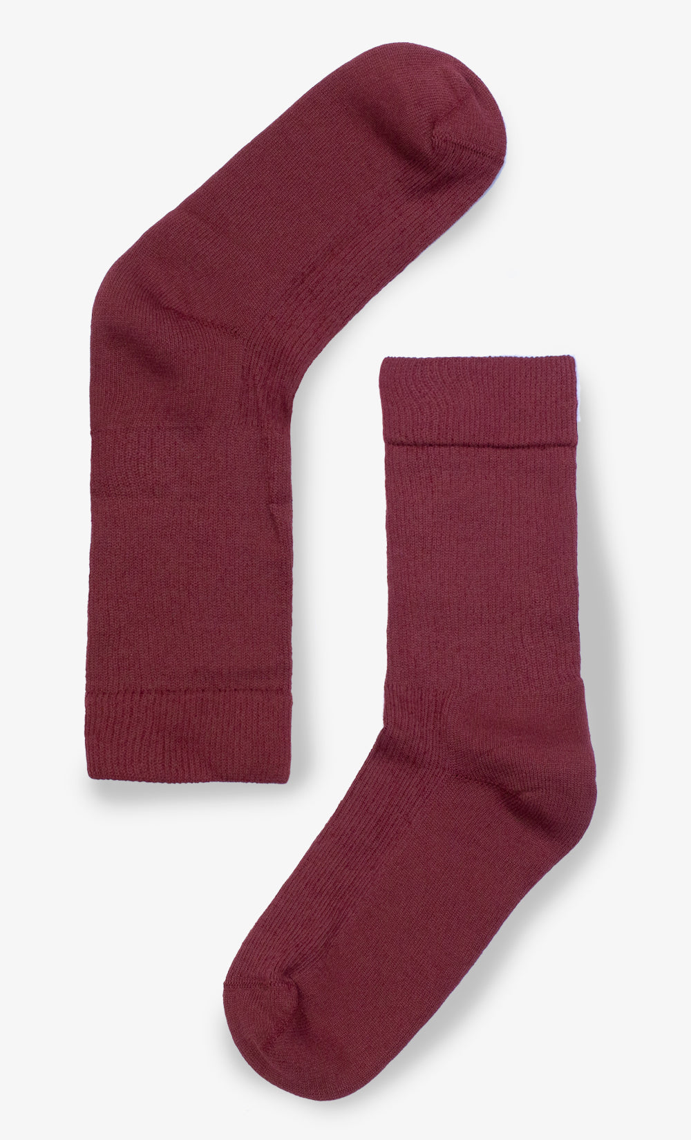 Merino Hiking Socks - Red