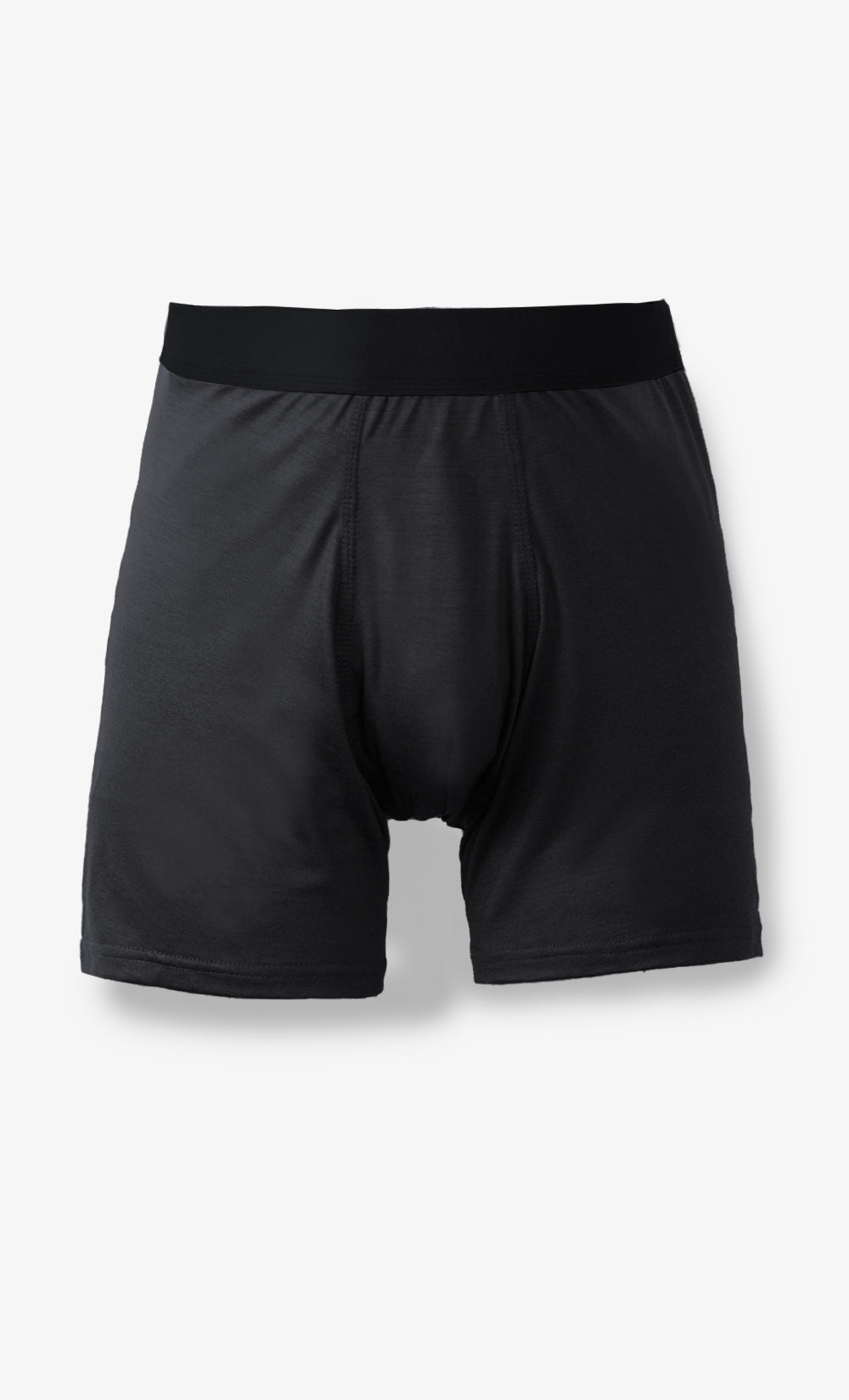 Boxer Mérino Stretchwool™ Homme Noir