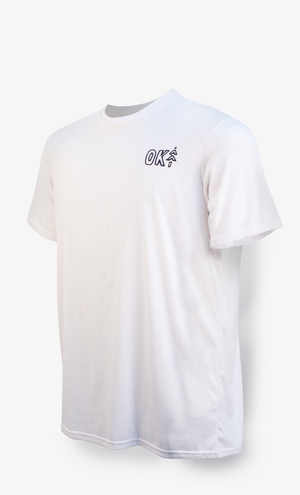 T-Shirt Homme Blanc - OK