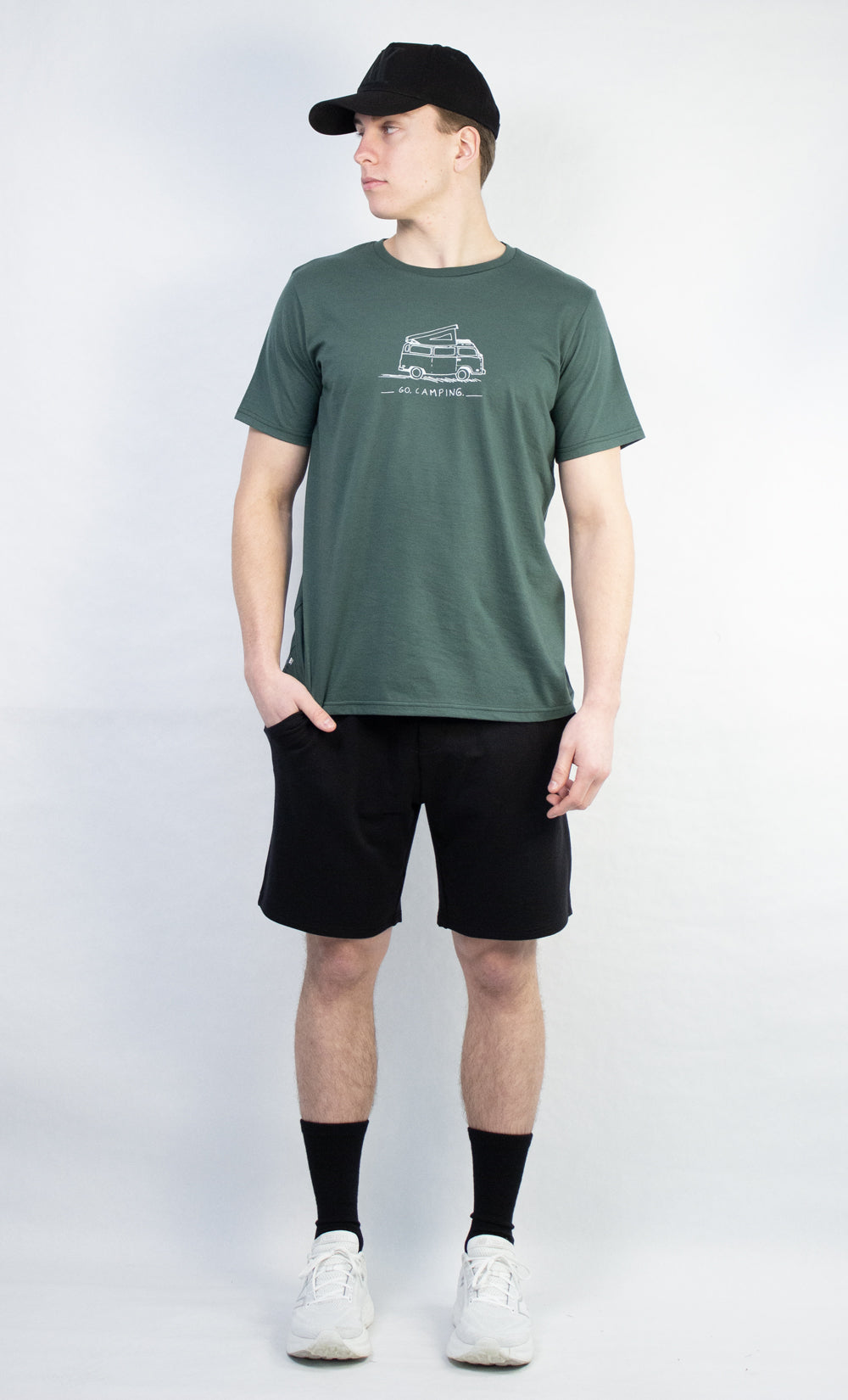 Green Men's T-Shirt - Van