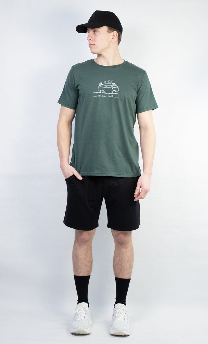 Green Men's T-Shirt - Van